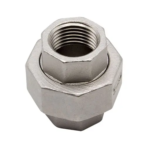 Junção inox Atusa 1/2" F com sede cónica Junção inox Atusa 1/2" F com sede cónica