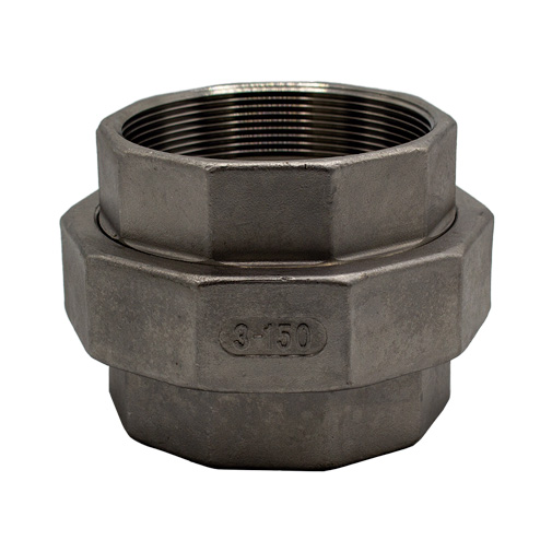 Junção inox Atusa 3" F com sede cónica Junção inox Atusa 3" F com sede cónica