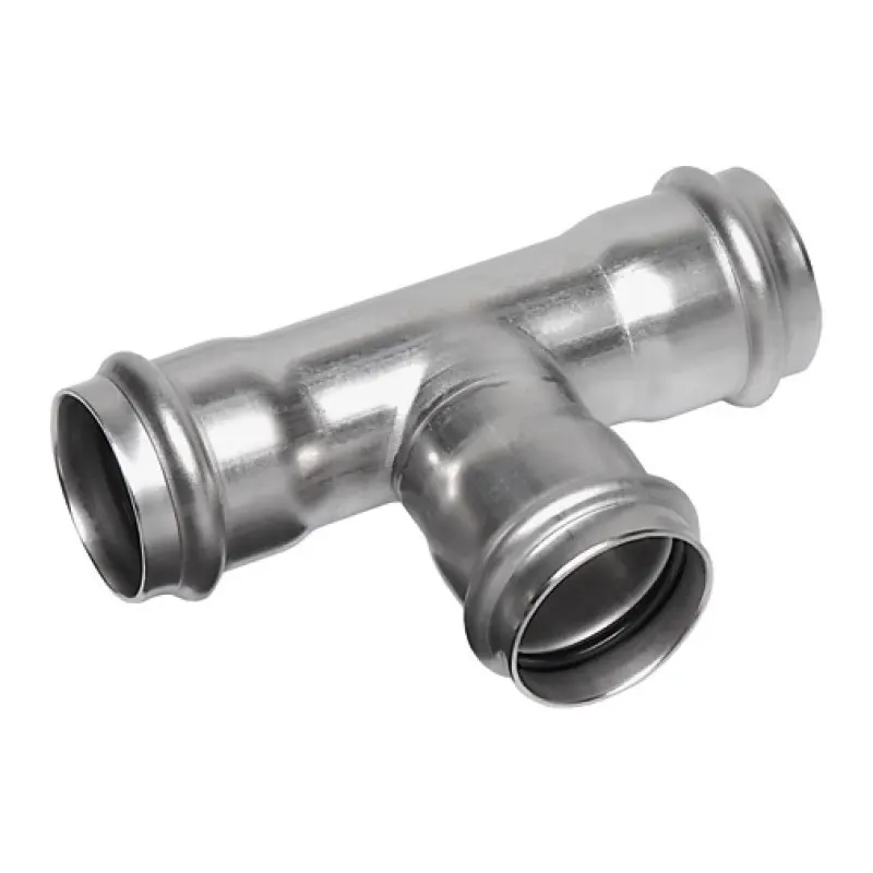 Tê redução press Sanha Nirosan 9130 22 x 15 x 22 mm Tê redução press Sanha Nirosan 9130 22 x 15 x 22 mm