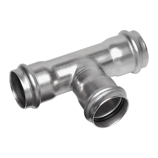 Tê redução press Sanha Nirosan 9130 22 x 18 x 22 mm Tê redução press Sanha Nirosan 9130 22 x 18 x 22 mm