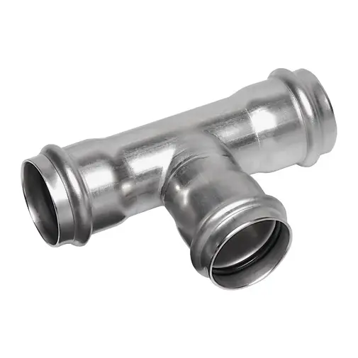 Tê redução press Sanha Nirosan 9130 22 x 18 x 22 mm Tê redução press Sanha Nirosan 9130 22 x 18 x 22 mm