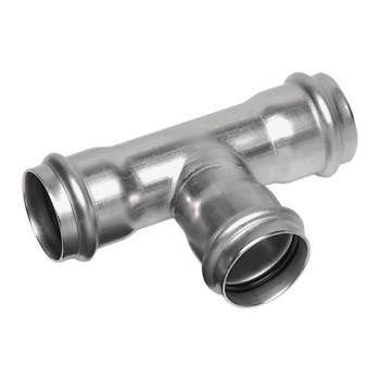 Tê redução press Sanha Nirosan 9130 35 x 18 x 35 mm