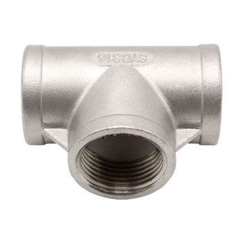 Tê simples inox Atusa 3/4" F