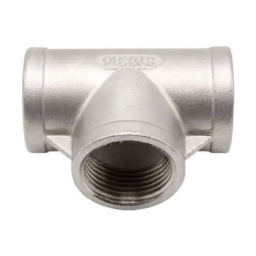 Tê simples inox Atusa 3/4" F Tê simples inox Atusa 3/4" F