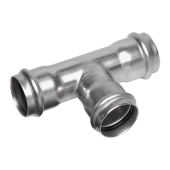 Tê simples press Sanha Nirosan 9130 28 mm