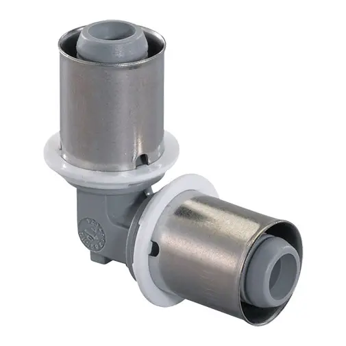 Joelho simples press Uponor 16 x 16 mm