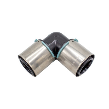 Joelho simples press Uponor 63 x 63 mm