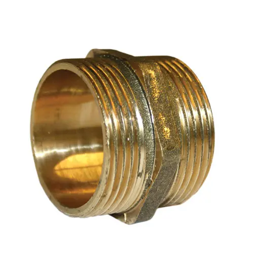 Casquilho duplo latão 1.1/2"