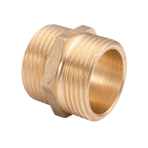 Casquilho duplo latão 1" cromado Casquilho duplo latão 1" cromado