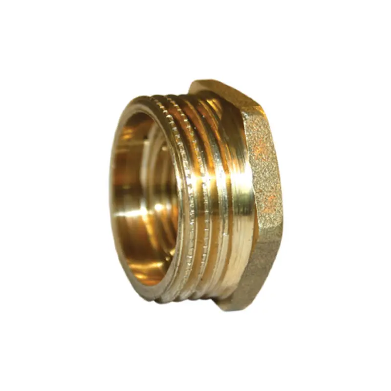 Casquilho redução latão 1.1/4" M x 3/4" F Casquilho redução latão 1.1/4" M x 3/4" F