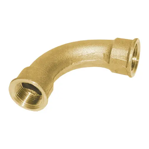 Curva 90º latão 1.1/2" FF