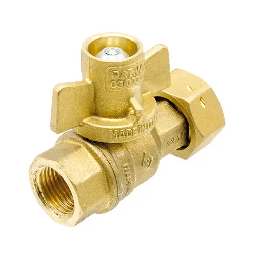 Passador 1/2" x 3/4" com porca louca para selar