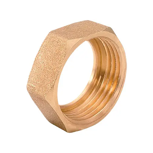 Porca latão 1/2" cromada Porca latão 1/2" cromada