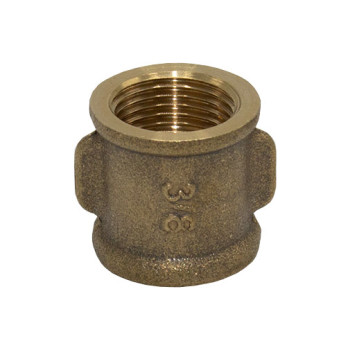 União latão Eco 3/8" FF União latão Eco 3/8" FF