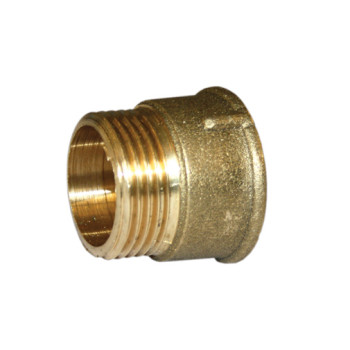 União simples latão 3/8" MF União simples latão 3/8" MF