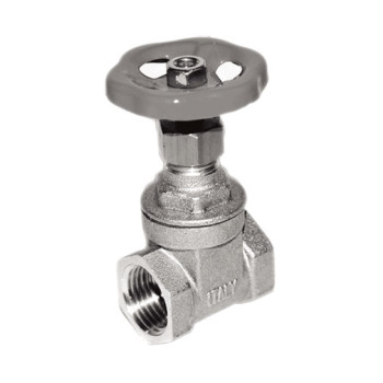 Válvula cunha latão 1/2" PN16 Válvula cunha latão 1/2" PN16