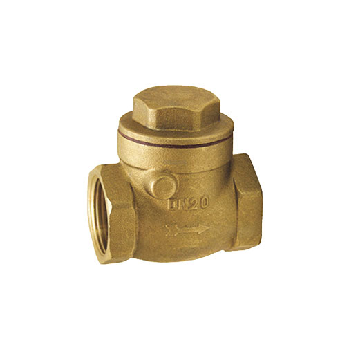 Válvula retenção latão 1.1/2" FF com postigo metálico Válvula retenção latão 1.1/2" FF com postigo metálico