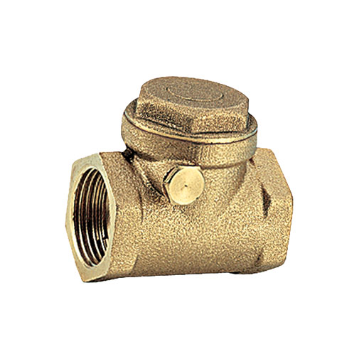 Válvula retenção latão 1.1/2" FF com postigo Válvula retenção latão 1.1/2" FF com postigo