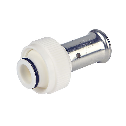 Ligador eurokone press 20 mm x 3/4" para coletor sintético Ligador eurokone press 20 mm x 3/4" para coletor sintético