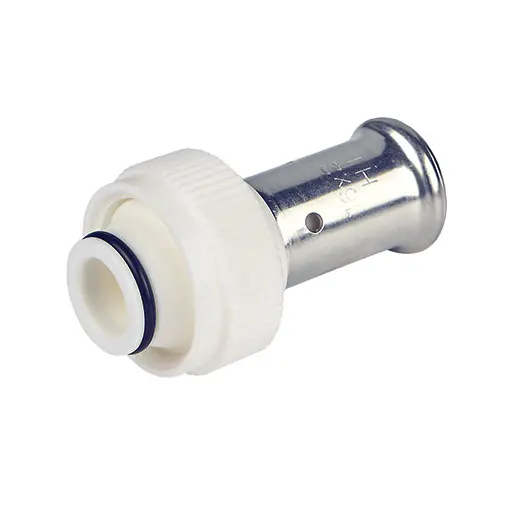 Ligador eurokone press 20 mm x 3/4" para coletor sintético Ligador eurokone press 20 mm x 3/4" para coletor sintético