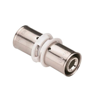 União simples press metálico 16 x 16 mm