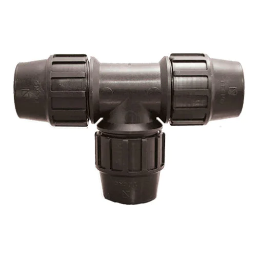 Tê de aperto PE Tecnoagua 50 mm Tê de aperto PE Tecnoagua 50 mm