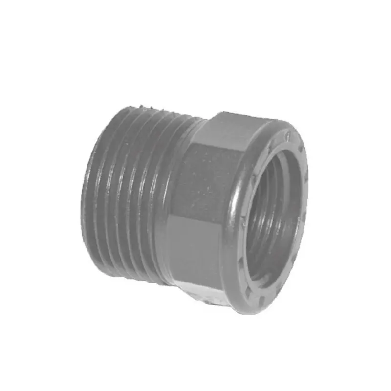 União redução PE Jimten 3/4" M x 1/2" F União redução PE Jimten 3/4" M x 1/2" F