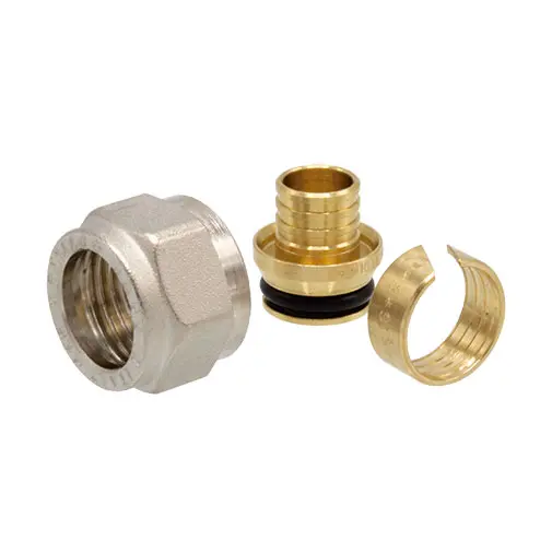Adaptador Tiemme 16 p.1,8 x 1/2" para tubo PEX