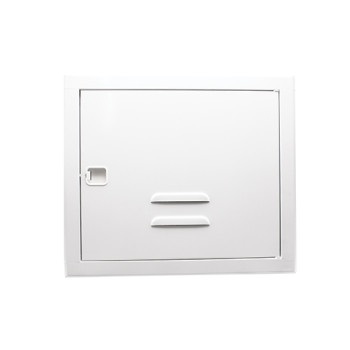 Caixa coletora metálica 550 x 300 mm com tampa