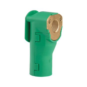 Caixa terminal Caleffi 1/2" F x 23 p.1,5 com joelho