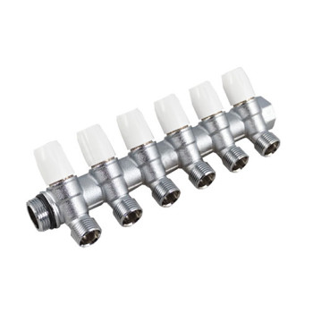 Coletor Tiemme Maxima 16 mm x 1/2" x 3/4" com 2 saídas Coletor Tiemme Maxima 16 mm x 1/2" x 3/4" com 2 saídas