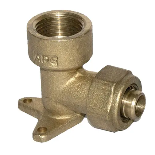 Joelho pex com pater e adaptador 1/2x12 para tubo PEX