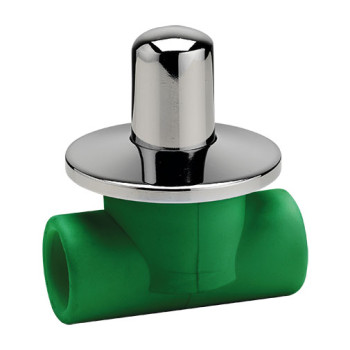 Válvula corte PPR Vesbo 32 mm para embutir