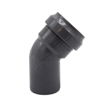 Curva 45º PVC Politejo 40 mm com anel