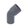 Curva 45º PVC Politejo 50 mm para colar