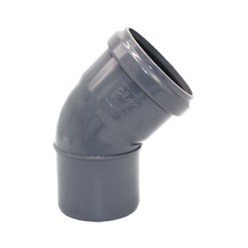 Curva 45º PVC Politejo 90 mm com anel