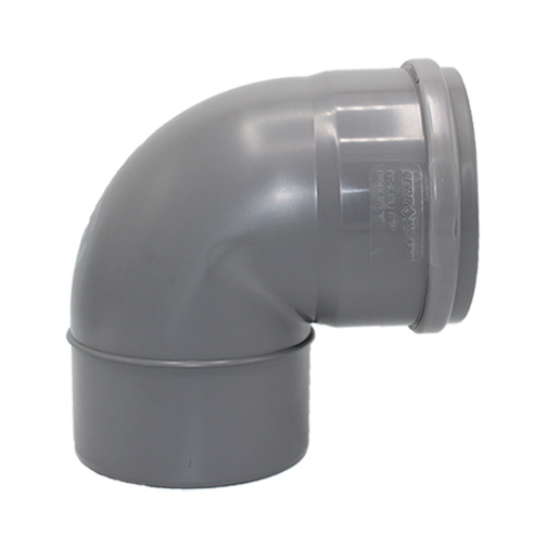 Curva 87º PVC 160 mm PN4 com anel Curva 87º PVC 160 mm PN4 com anel