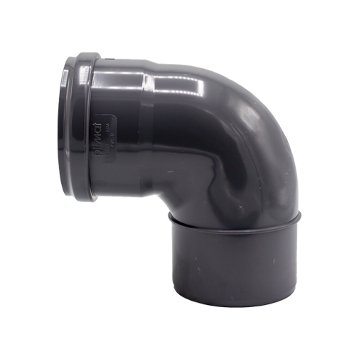 Curva 87º PVC Politejo 110 mm com anel Curva 87º PVC Politejo 110 mm com anel