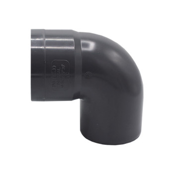 Curva 87º PVC Politejo 90 mm para colar