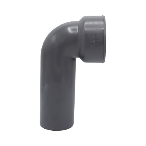 Curva longa PVC Politejo 90 mm para sanita Curva longa PVC Politejo 90 mm para sanita