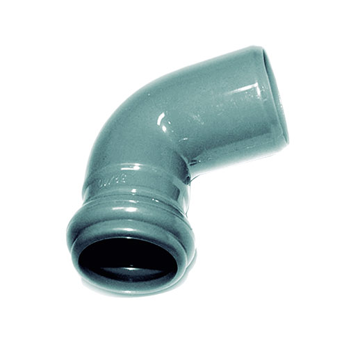 Curva redução 87º PVC Fersil 40 x 32 mm PN4 com anel Curva redução 87º PVC Fersil 40 x 32 mm PN4 com anel