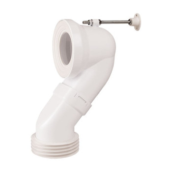 Curva S Jimten 110 com saída dual e fixação para sanita
