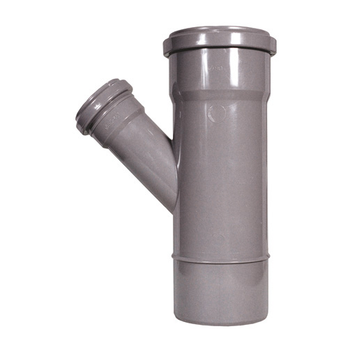 Forquilha redução 45º PVC Fersil 110 x 40 mm PN4 com anel Forquilha redução 45º PVC Fersil 110 x 40 mm PN4 com anel