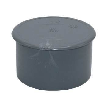 Tampão final PVC 75 mm