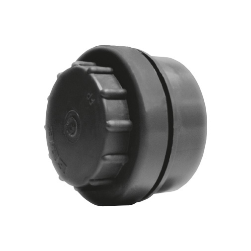 Tampão visita roscado PVC 125 mm PN4 Tampão visita roscado PVC 125 mm PN4