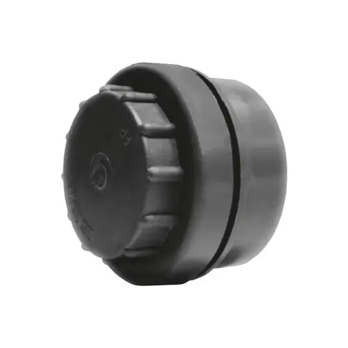 Tampão visita roscado PVC 125 mm PN4 Tampão visita roscado PVC 125 mm PN4