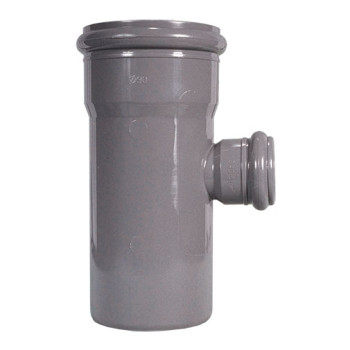 Tê redução 87º PVC Fersil 90 x 75 mm PN4 com anel