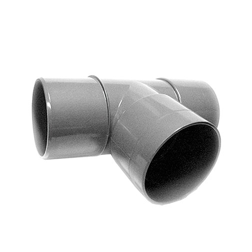 Tê simples 87º PVC Fersil KI 40 mm para colar Tê simples 87º PVC Fersil KI 40 mm para colar