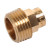 Casquilho bronze Sanha 4243G 15 mm x 3/4" M para soldar