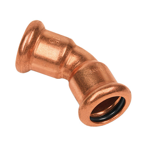 Curva 45º press Sanha 6041 15 mm FF Curva 45º press Sanha 6041 15 mm FF